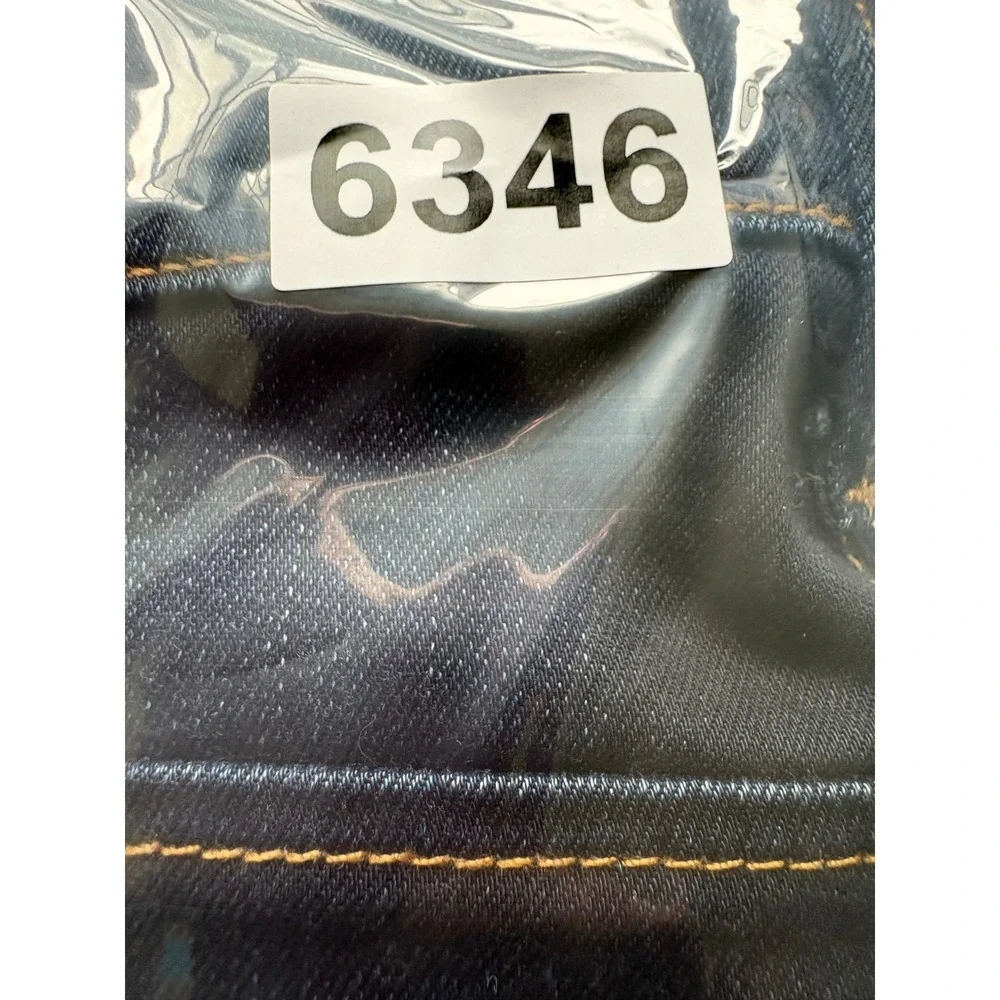 Hudson Skinny Jeans Womens 28 Blue Cotton Dark Wash‎ Flap Pockets Made in USA